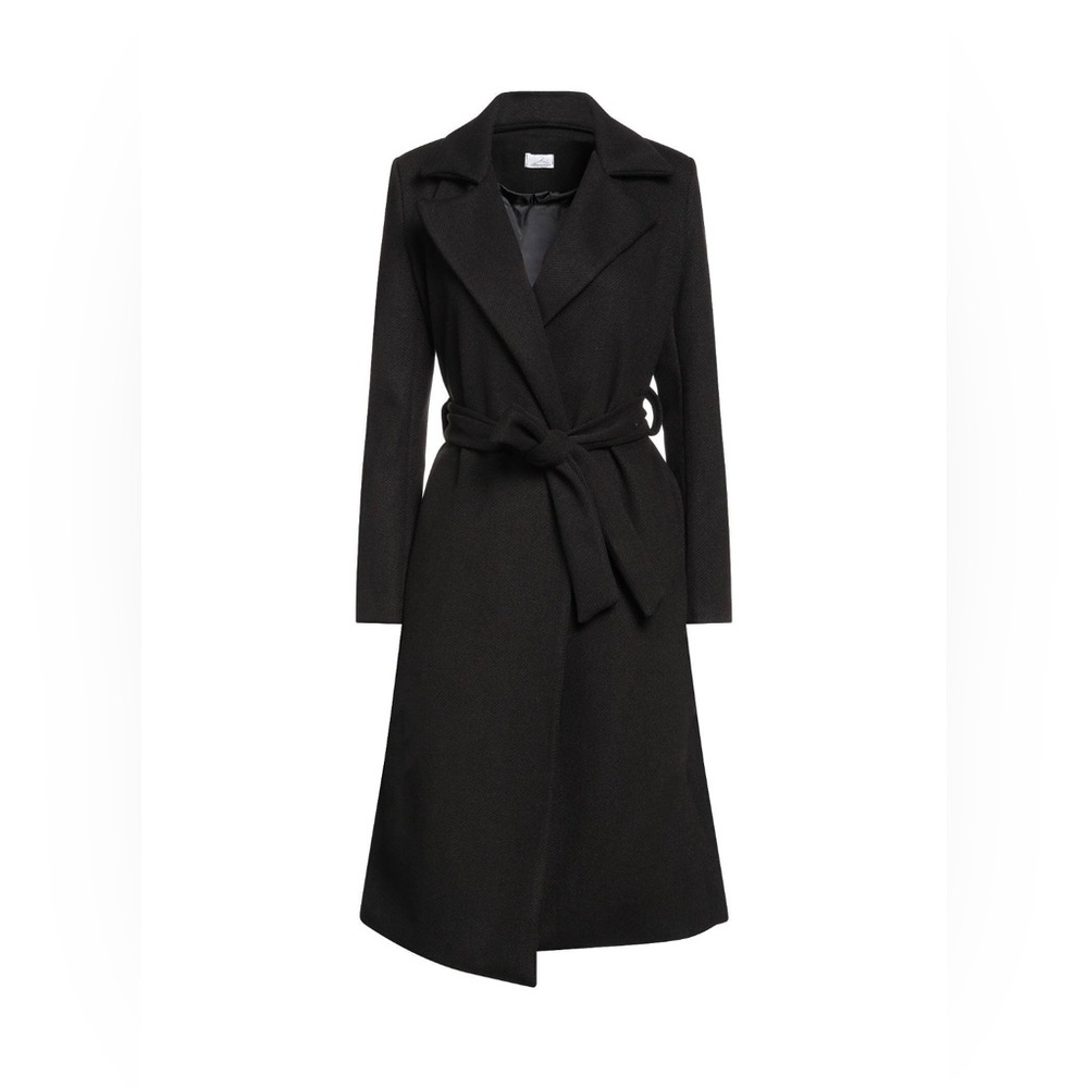 🖤 Elegant Black Women's Trench Coat